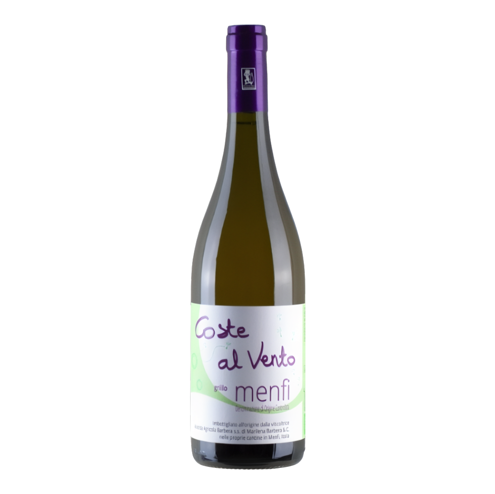 Cantine Barbera, Grillo Menfi Coste al Vento 2019, Bottiglia 750 ml